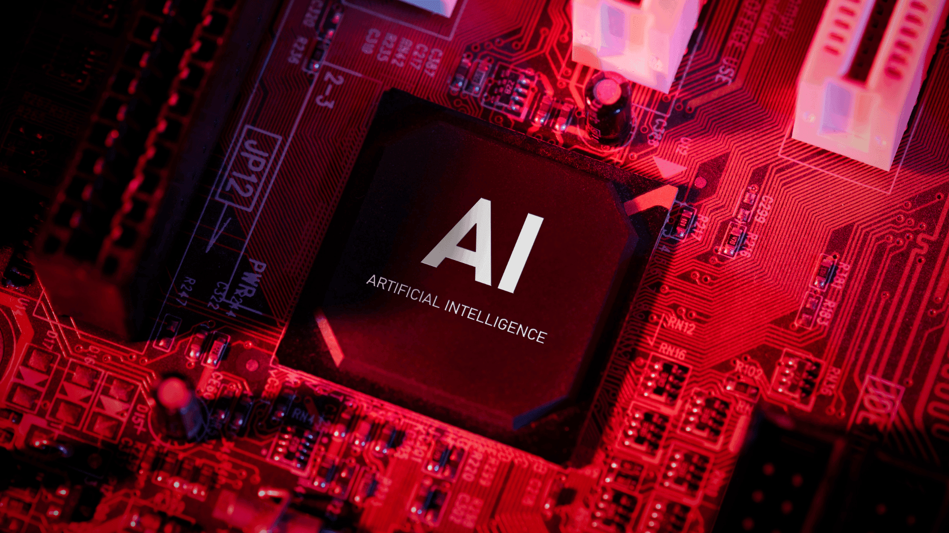 Artificial intelligence processor on a circuit board